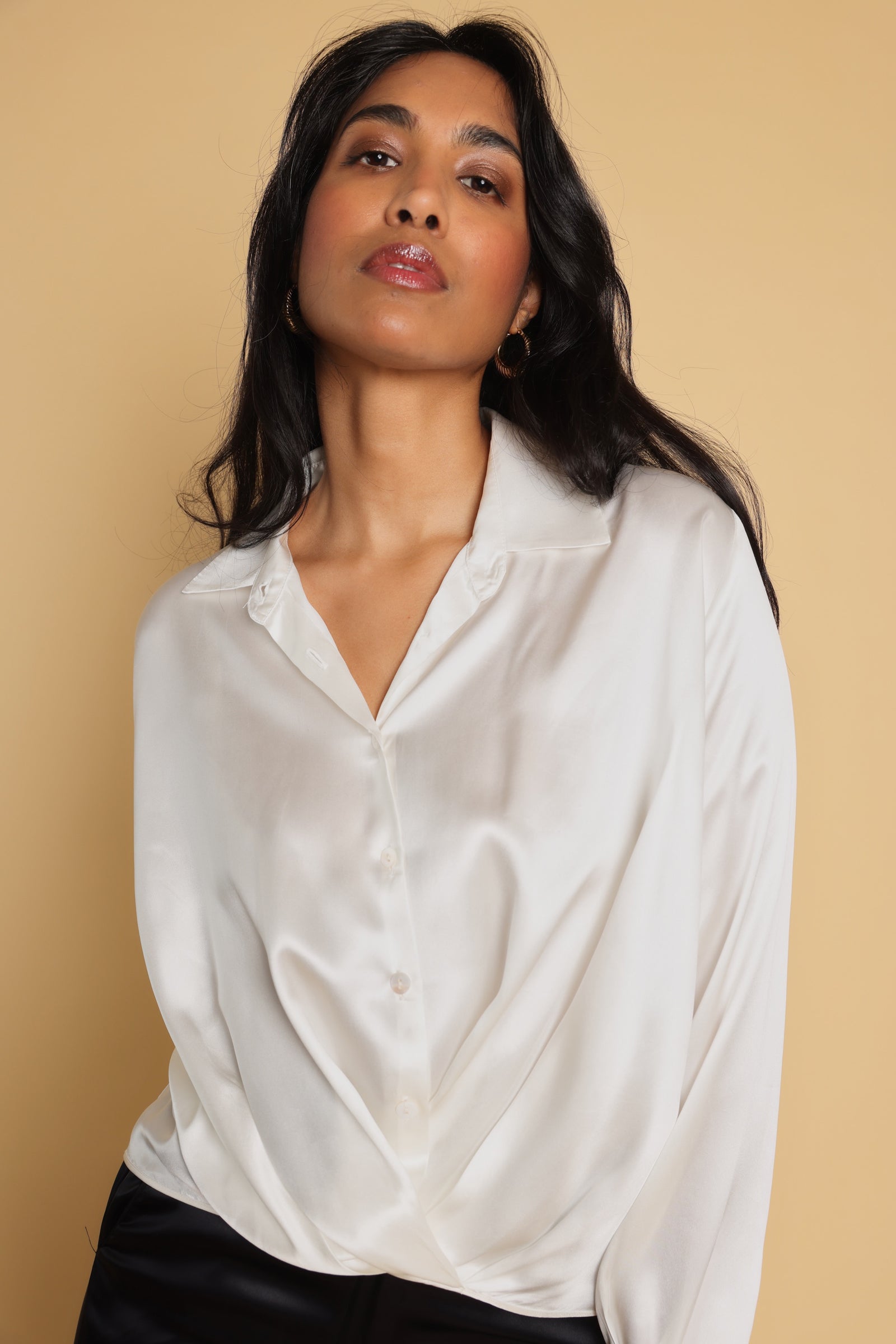 Chemise Sanaa 100% en soie de mûrier