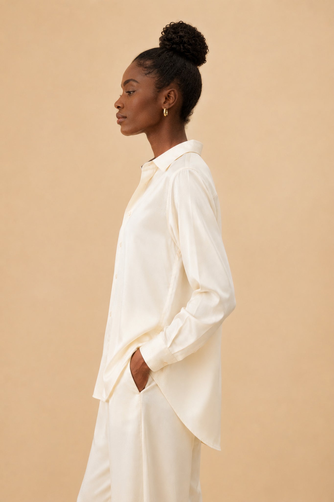Pyjama Élise 100% soie de mûrier