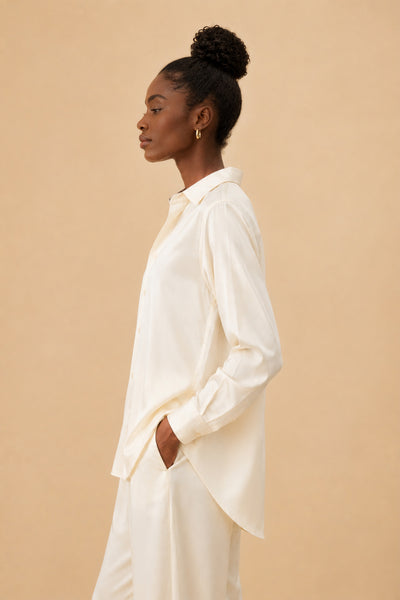 Pyjama Élise 100% soie de mûrier