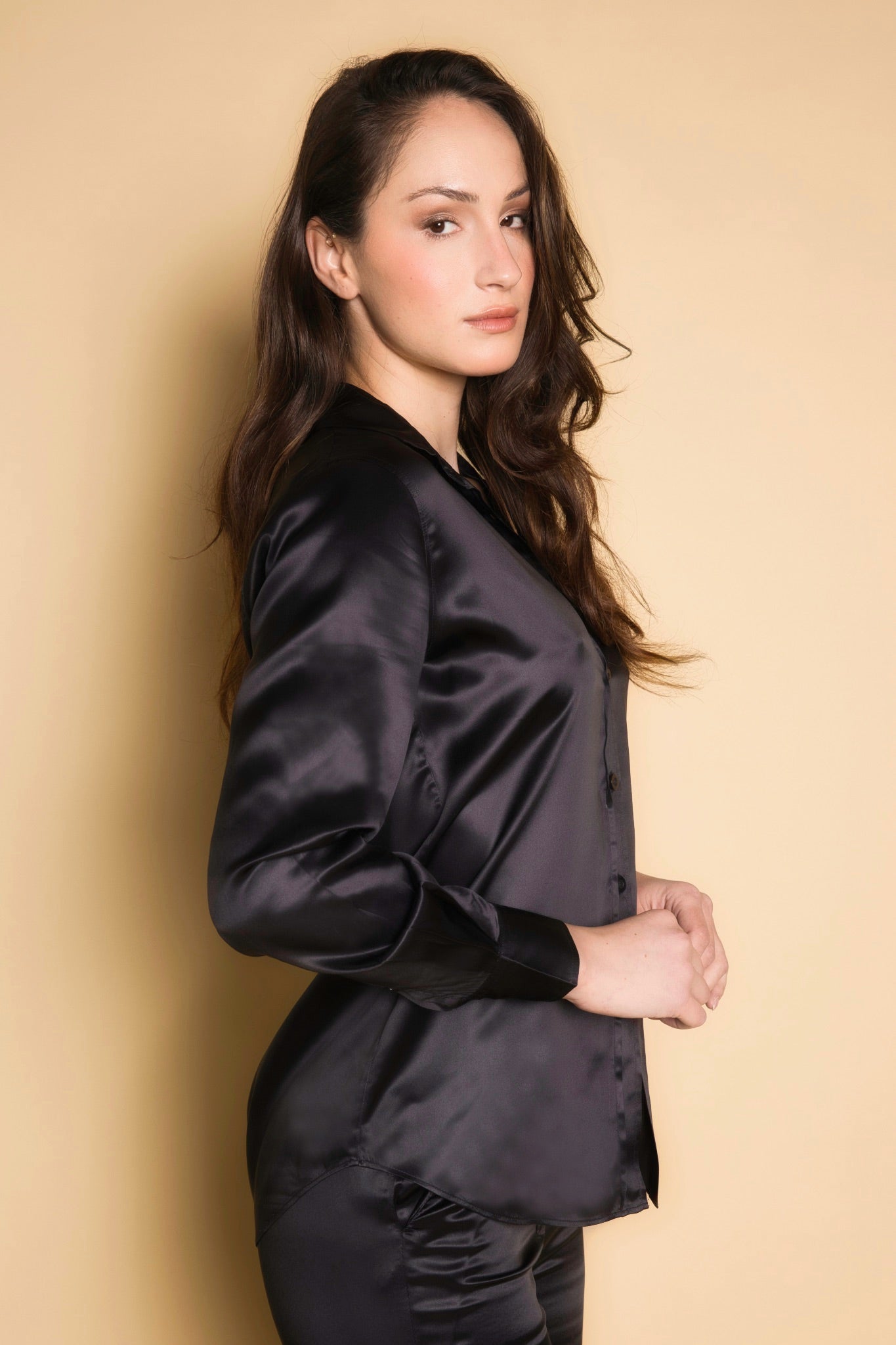 Chemise Livia 100% en soie de mûrier