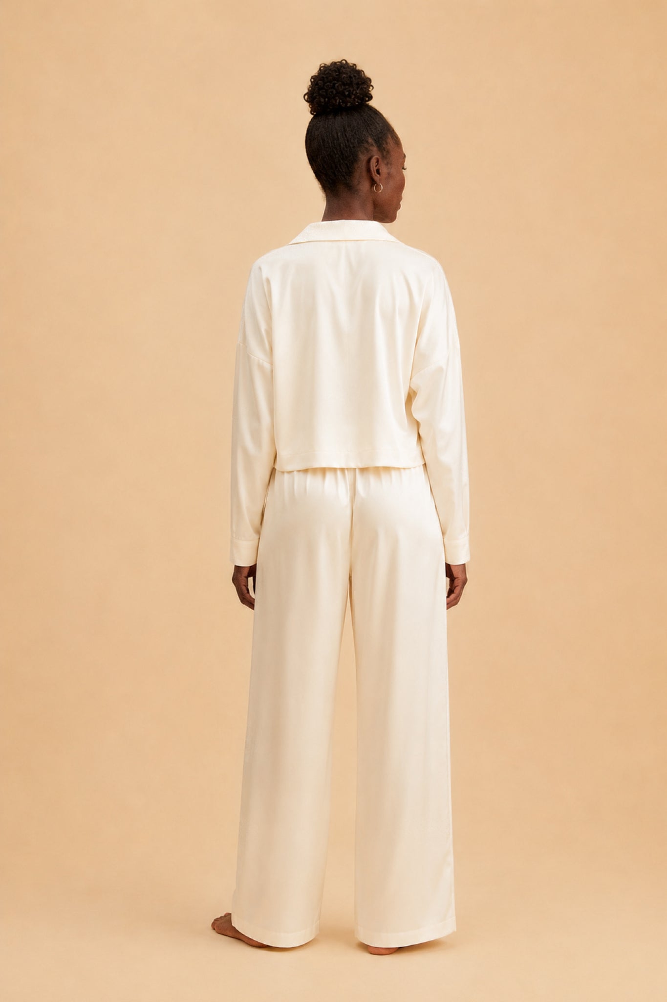 Pyjama Céleste 100% en soie de mûrier