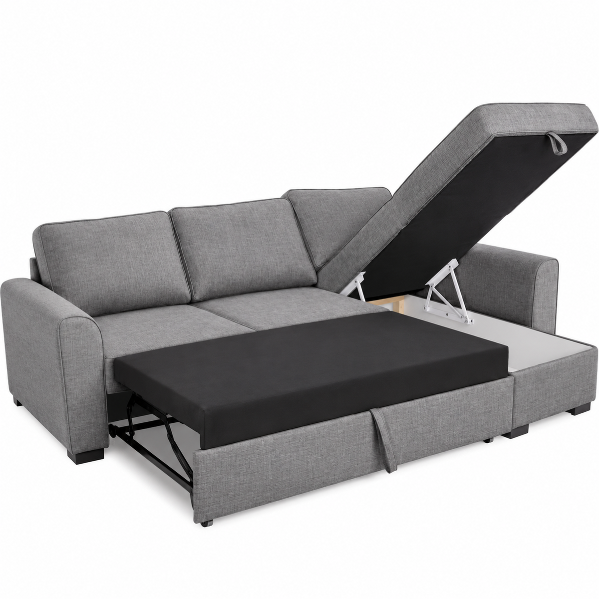 Canapé Éloïse – Canapé d’Angle Convertible