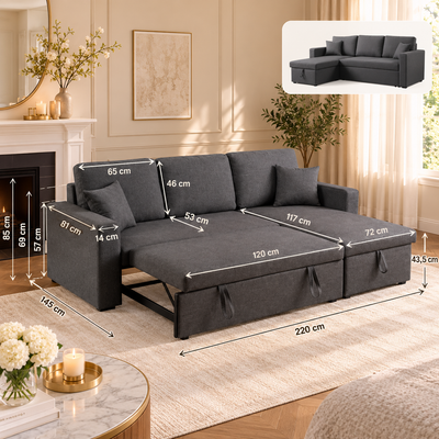 Canapé Léonie – Canapé Convertible