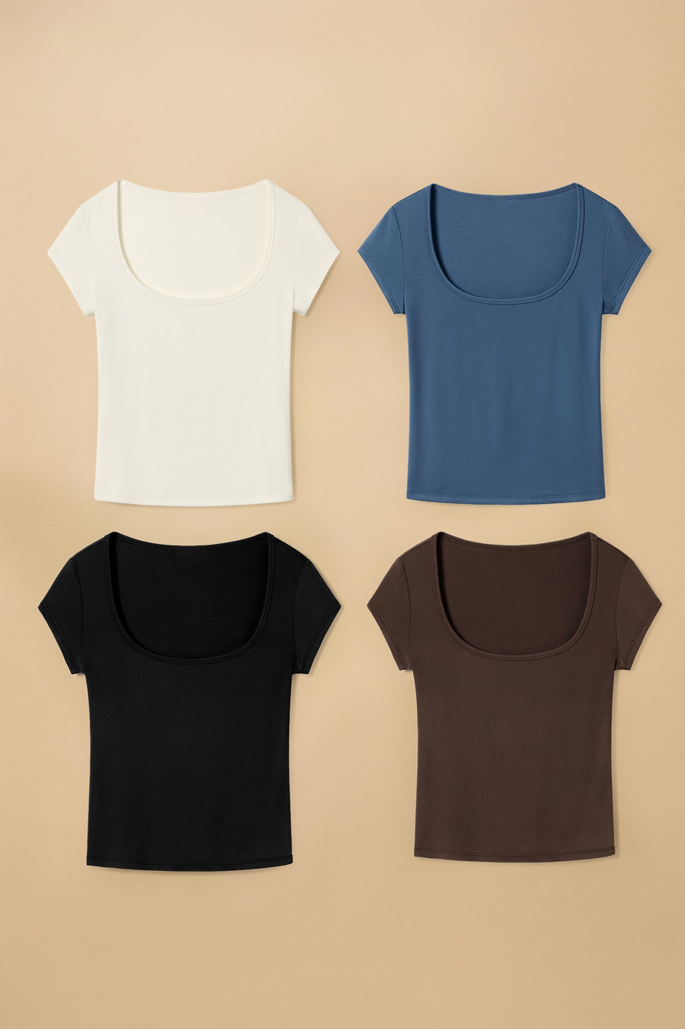 Mamma SILKA - Lot de 4 T-shirts Harmonie