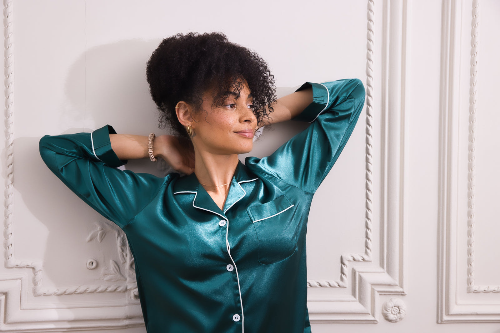 Mamma Silka - Pyjama & Taie en Soie Assortis (Edition Unique)